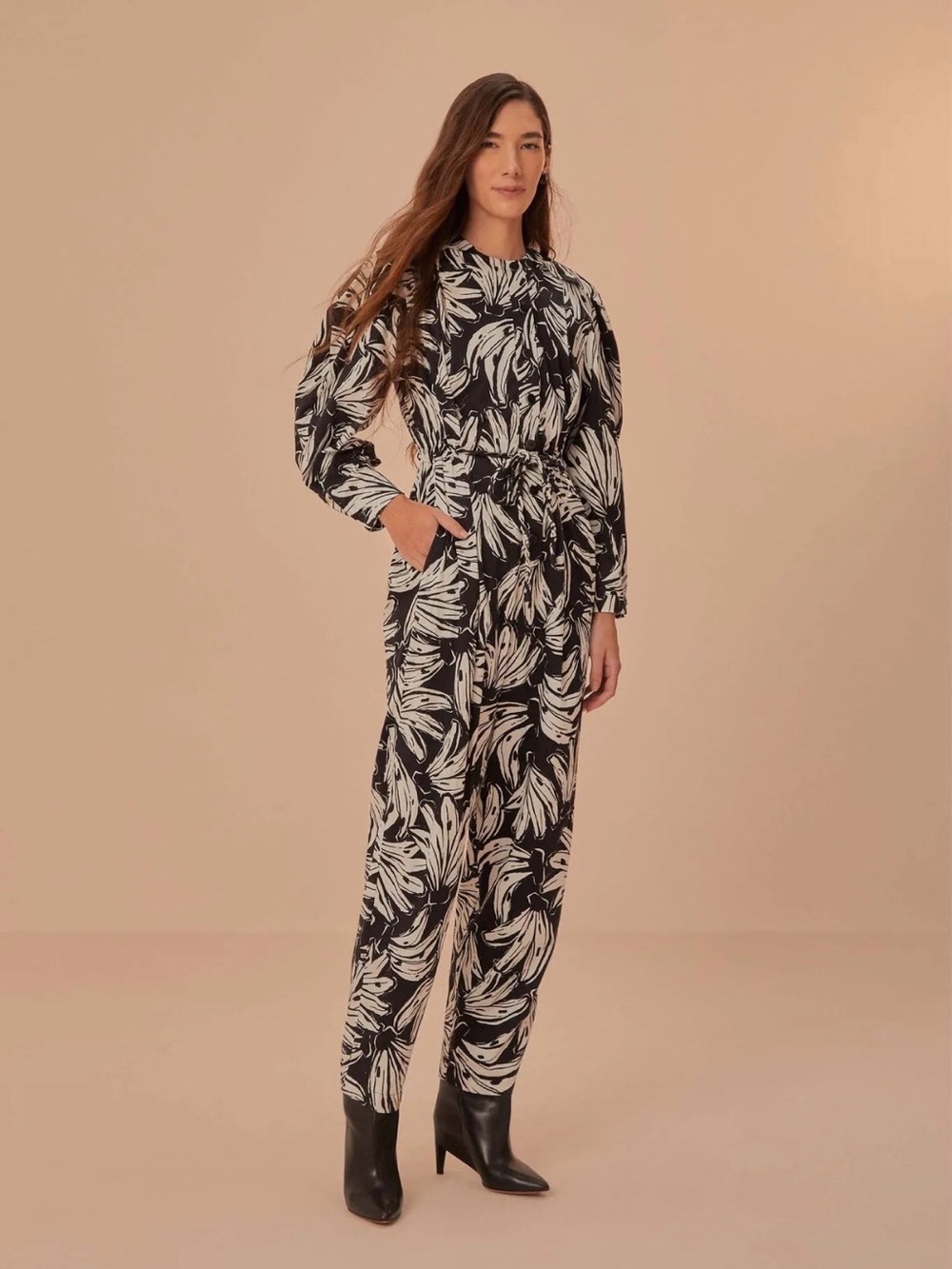 Farm Rio Bossa Banana Jumpsuit
